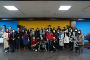 عکس مراسم رونمایی از اپلیکیشن آی قصه برای نابینایان 